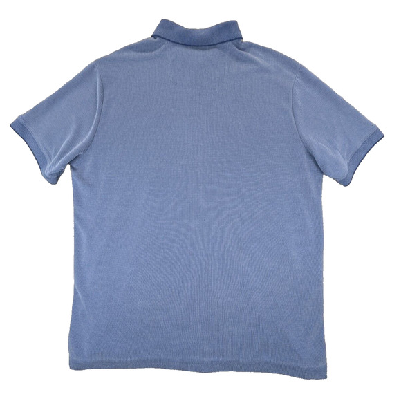 Tommy Bahama Island Zone Polo Shirt Medium Men's Blue Short Sleeve Modal Blend - Picture 3 of 9